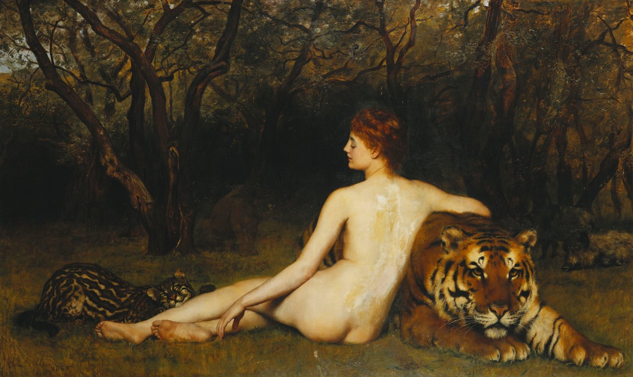 Okrąg, 1885 autorstwa John Collier