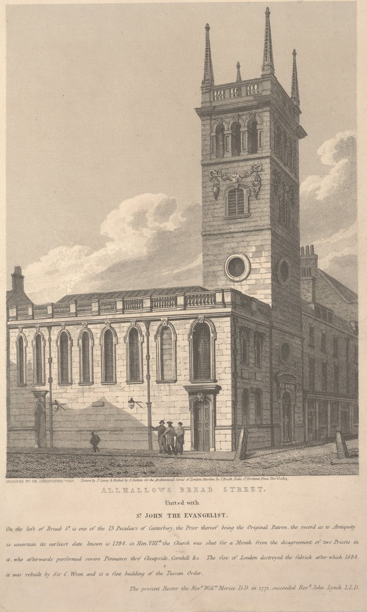 All Hallows Chleb Ulica autorstwa John Coney