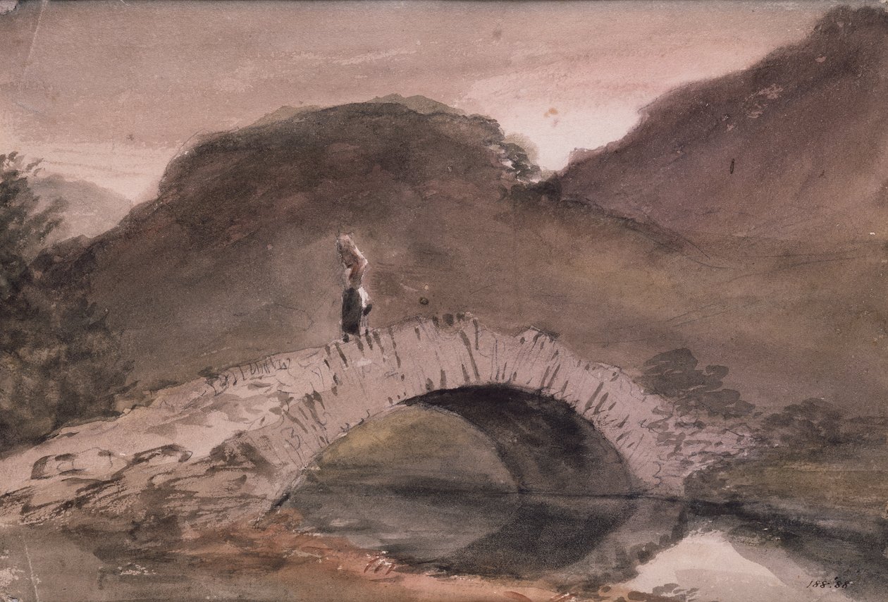 Most w Borrowdale autorstwa John Constable