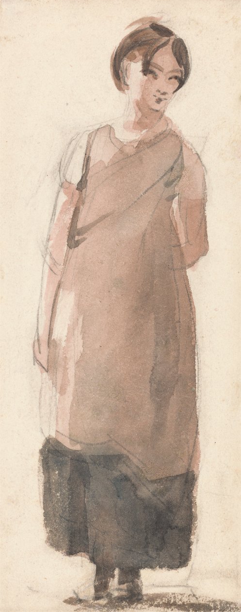 Wiejska dziewczyna w Krainie Jezior autorstwa John Constable