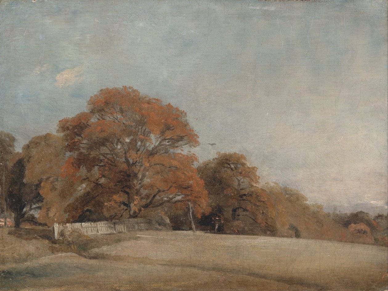 Jesienny krajobraz w East Bergholt autorstwa John Constable