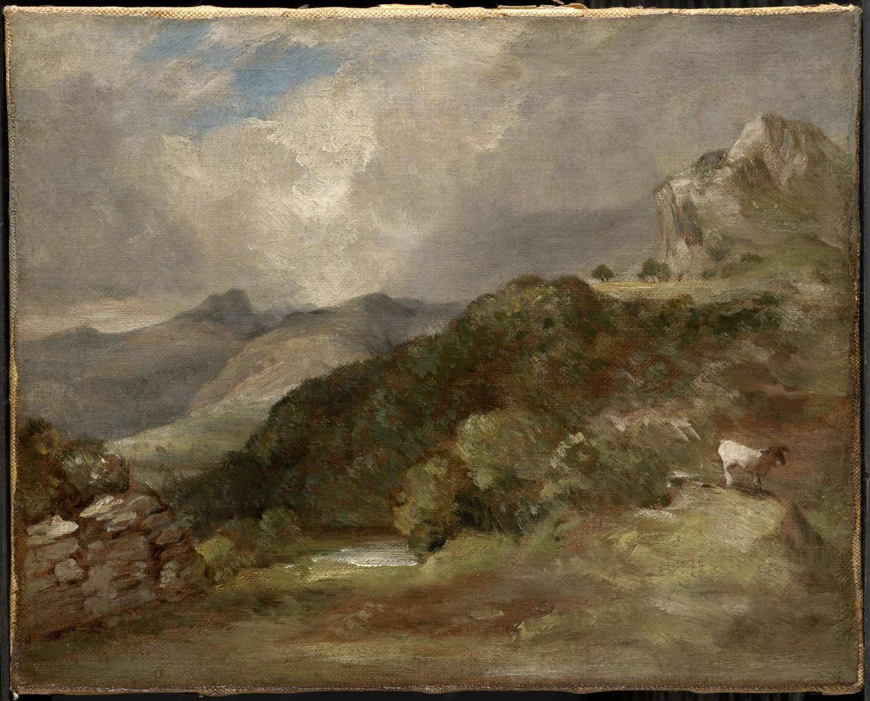 Bow Fell, Cumberland autorstwa John Constable