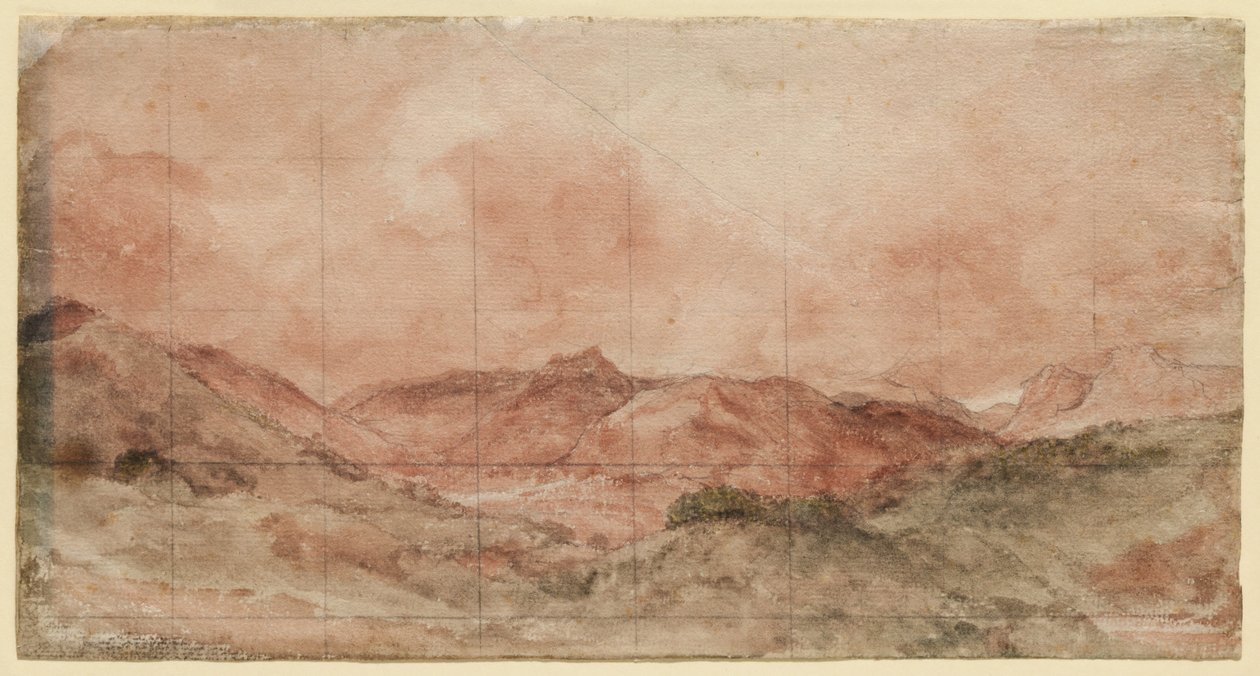 Bow Fell i Langdale Pikes autorstwa John Constable