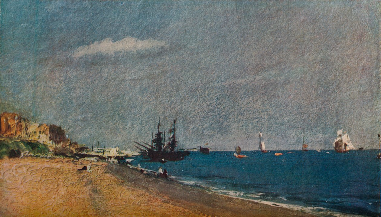 Brighton Beach, z Colliers, 1824 autorstwa John Constable