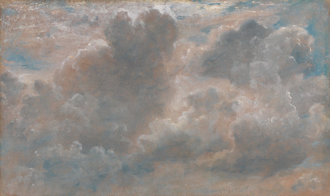 Studium chmur, 1822. autorstwa John Constable