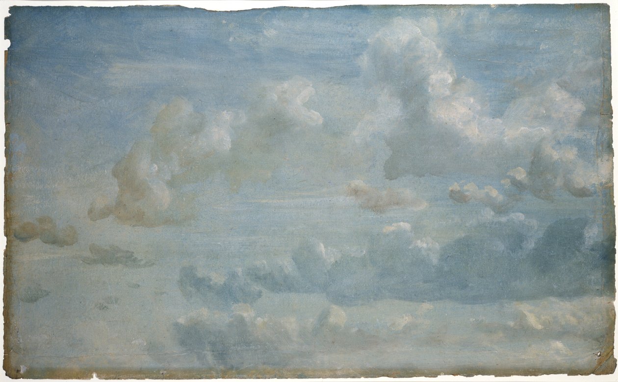 Studium chmur, 1822 autorstwa John Constable