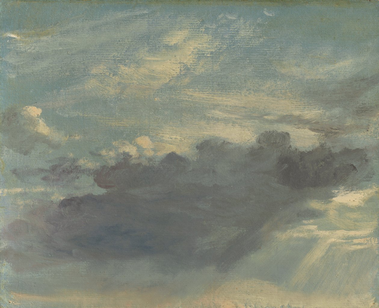 Studium chmur, ok. 1821-22 autorstwa John Constable
