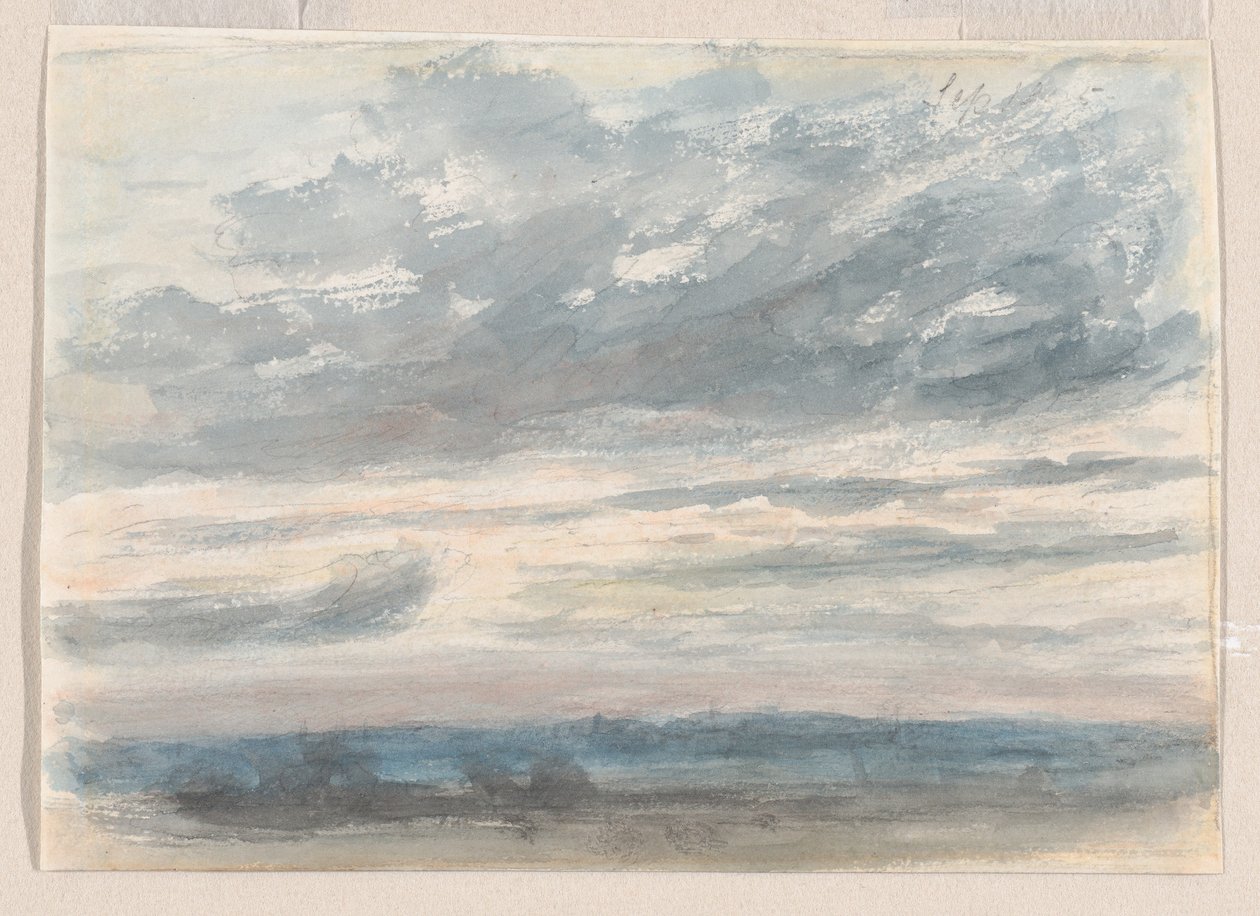Studium chmur autorstwa John Constable