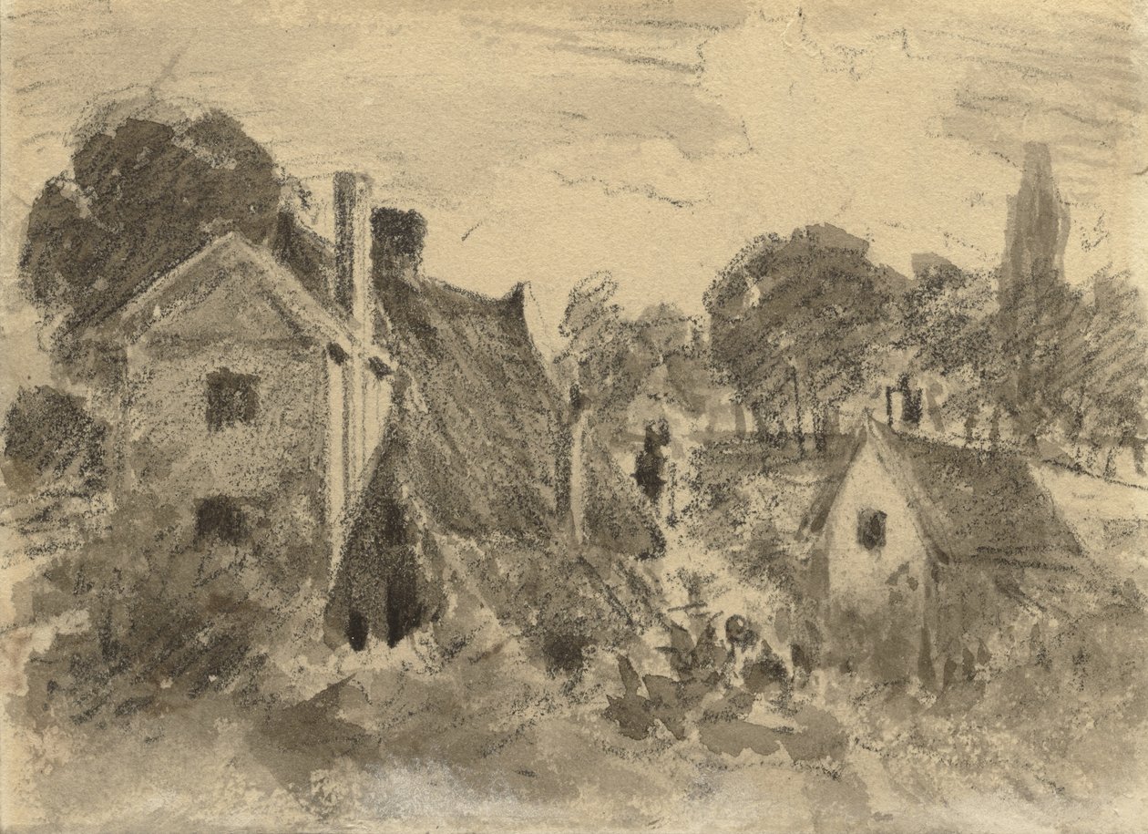 Domki autorstwa John Constable