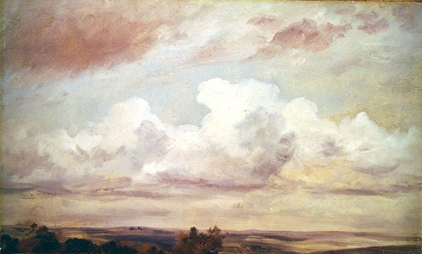 Rozległy Krajobraz (olej na płótnie) autorstwa John Constable