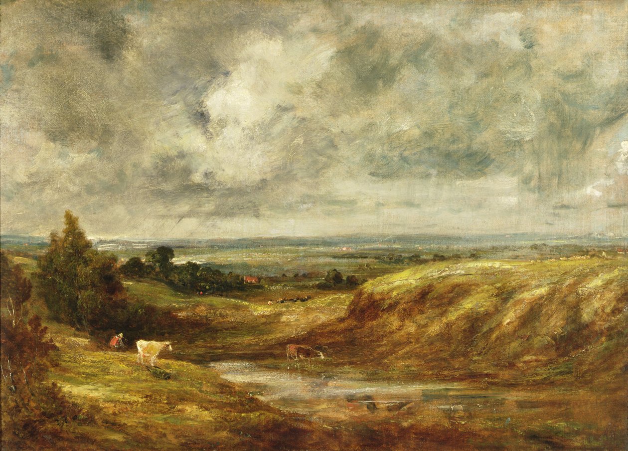 Hampstead Heath, ok.1825-30 autorstwa John Constable
