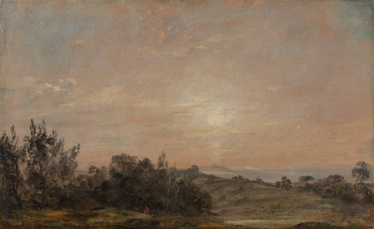 Hampstead Heath w kierunku Harrow autorstwa John Constable
