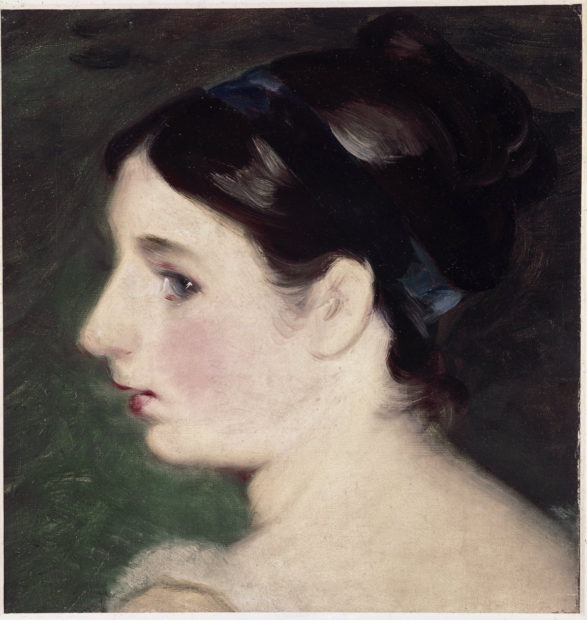 Głowa dziewczynki, prawdopodobnie portret Mary Constable (olej na płótnie) autorstwa John Constable