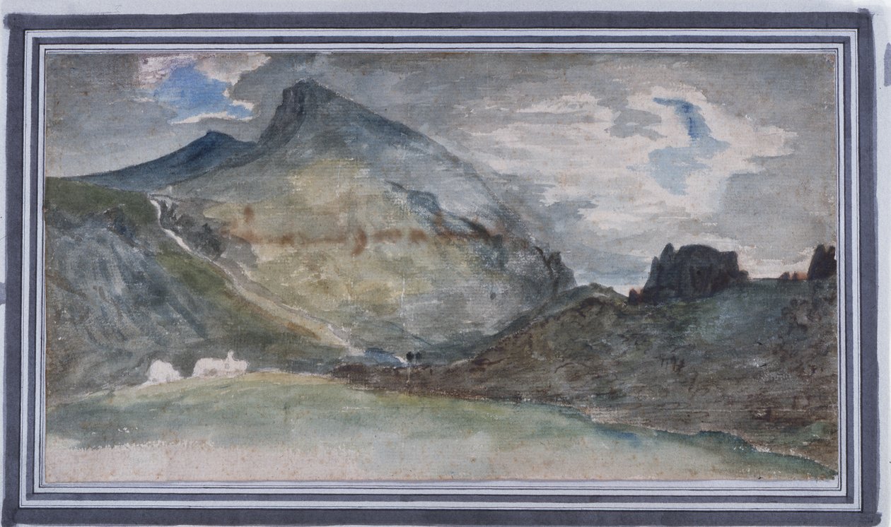 Hellvellyn, 1806 autorstwa John Constable