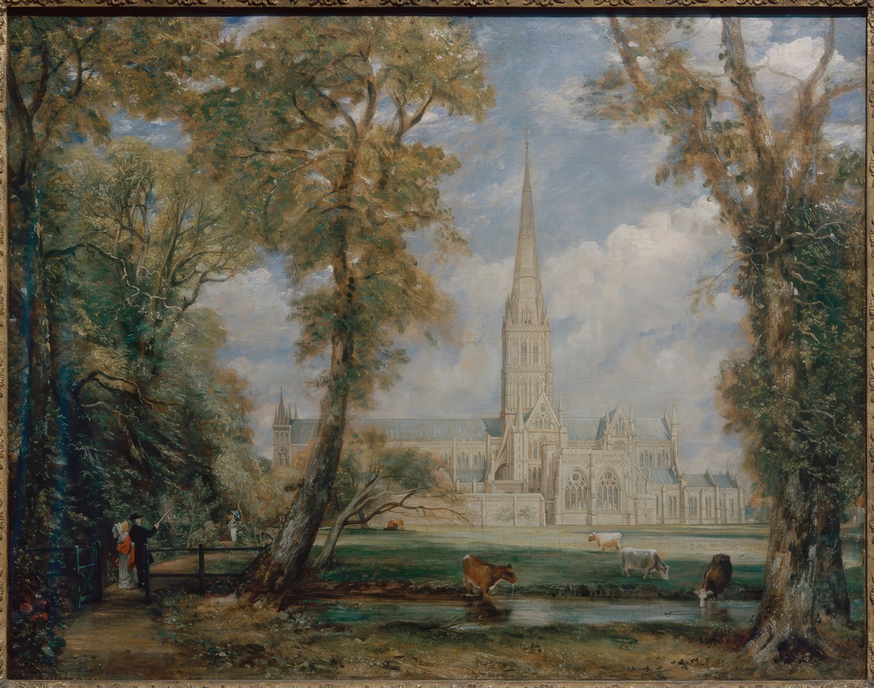 Katedra w Salisbury autorstwa John Constable