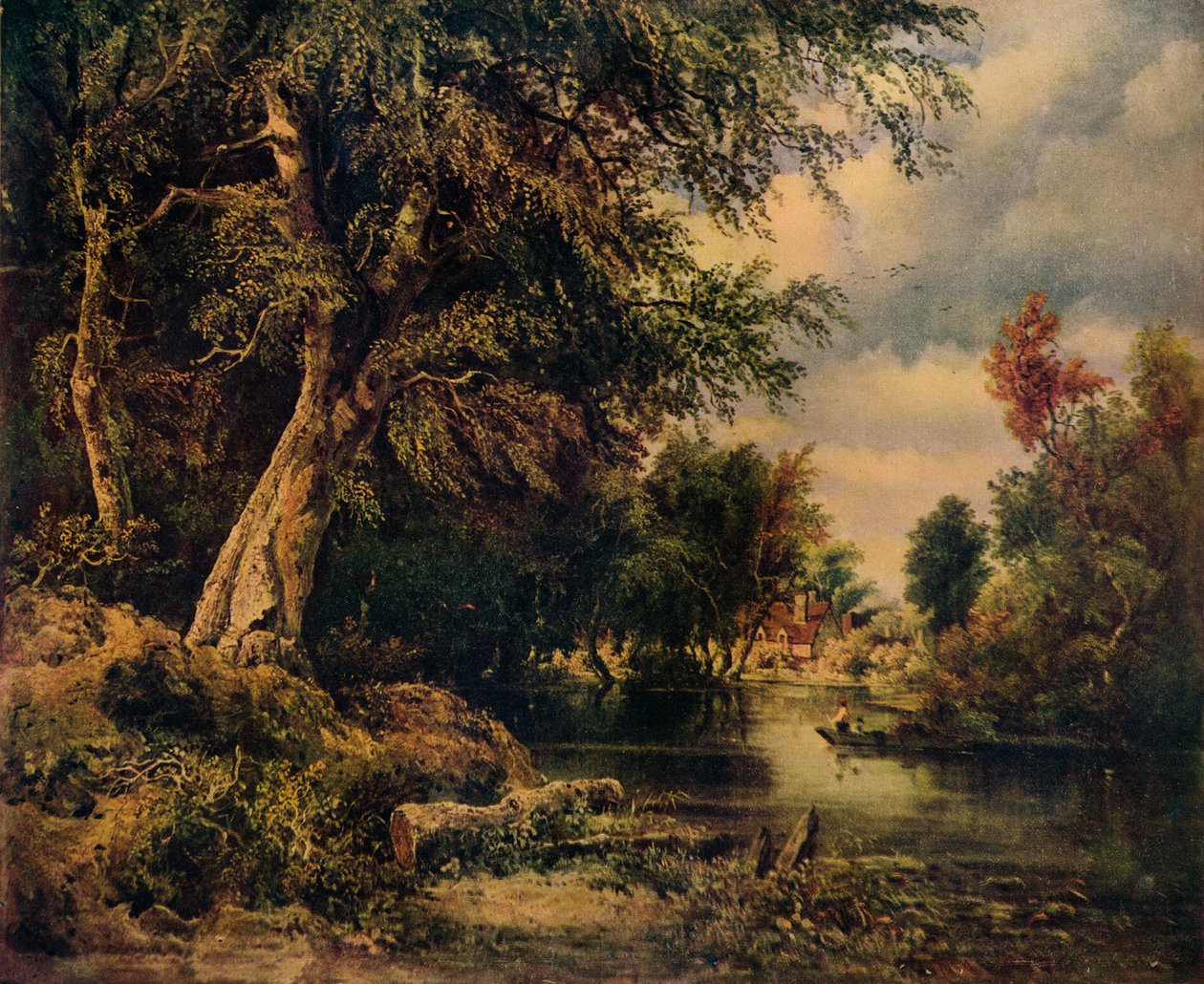 Krajobraz, 1911 autorstwa John Constable