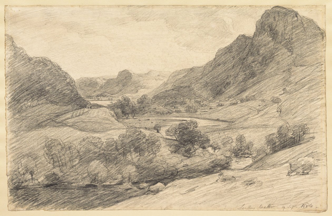 Leathes Water (Thirlmere) autorstwa John Constable