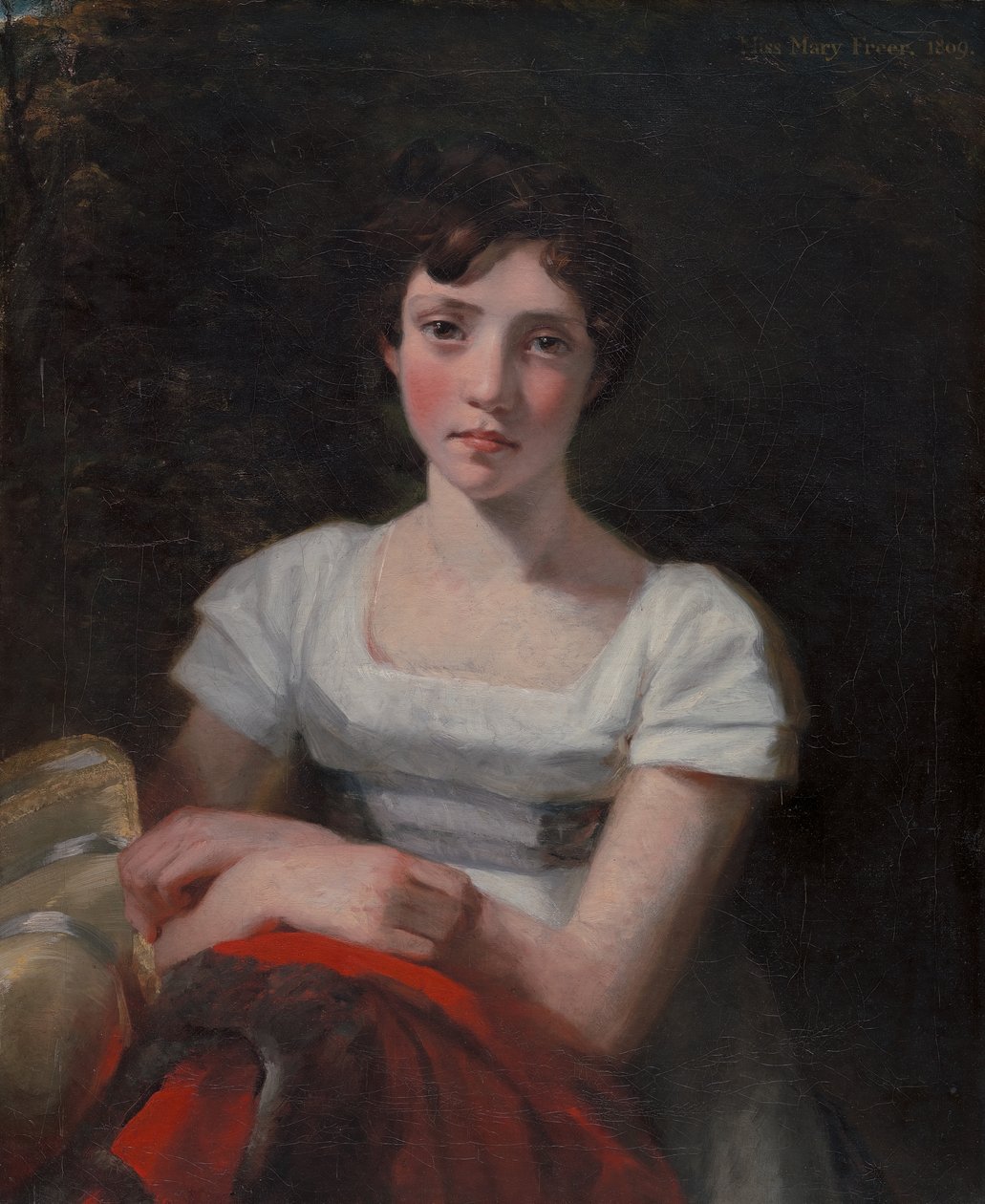 Mary Freer, 1809. autorstwa John Constable