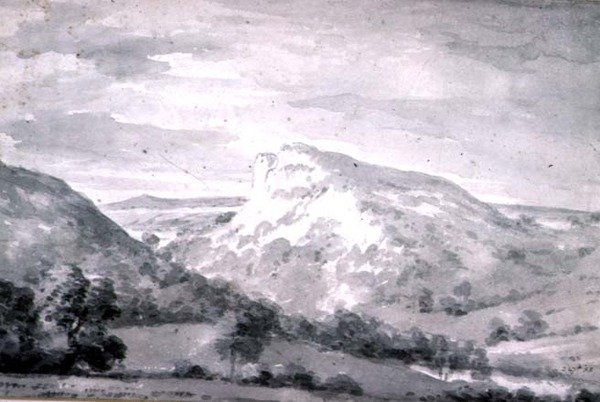 Matlock Wysoka Tor autorstwa John Constable