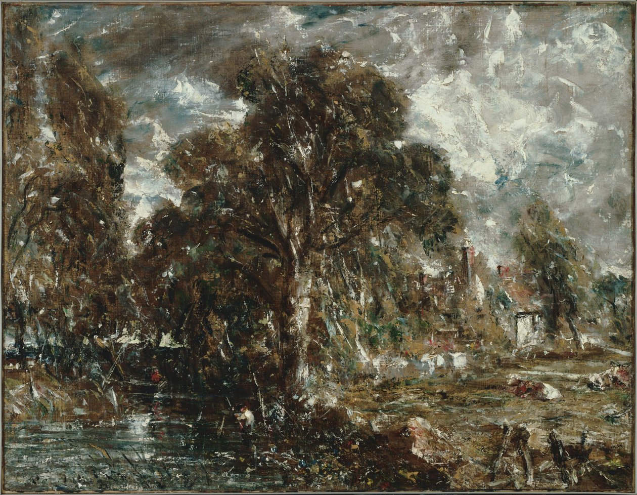 Na rzece Stour autorstwa John Constable