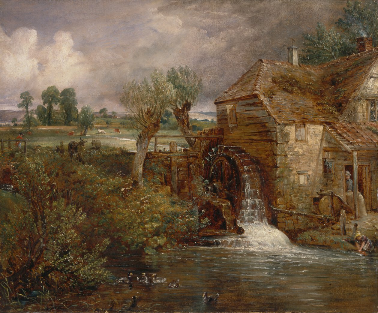 Parham Mill, Gillingham, ca. 1826. autorstwa John Constable