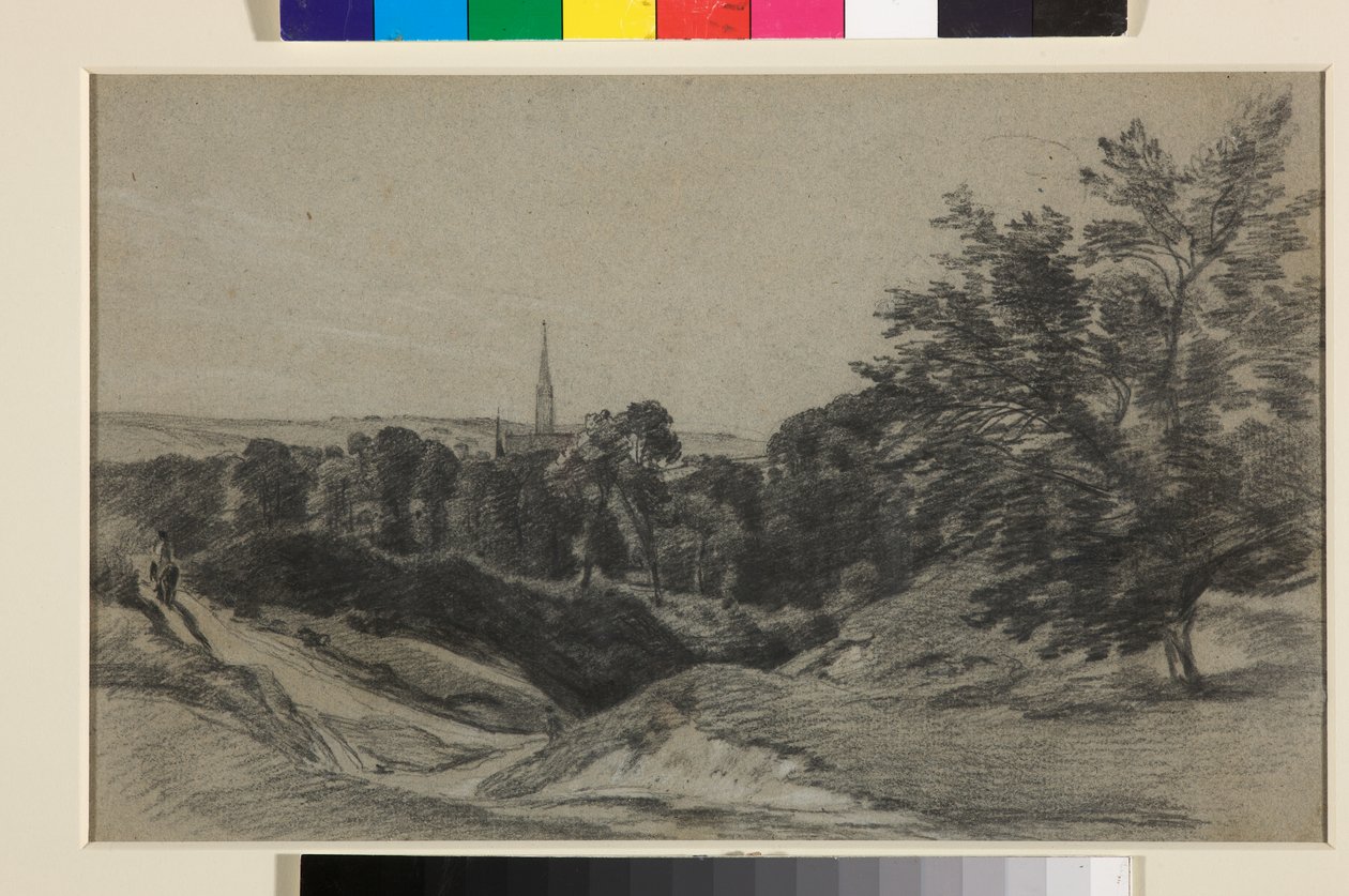 Katedra Salisbury z Old Sarum autorstwa John Constable