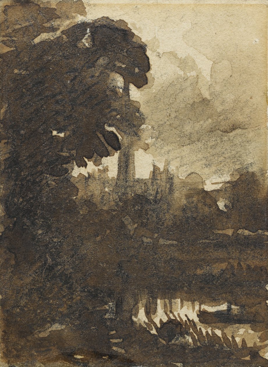 Katedra w Salisbury od strony północno-zachodniej, ok. 1830-39 autorstwa John Constable