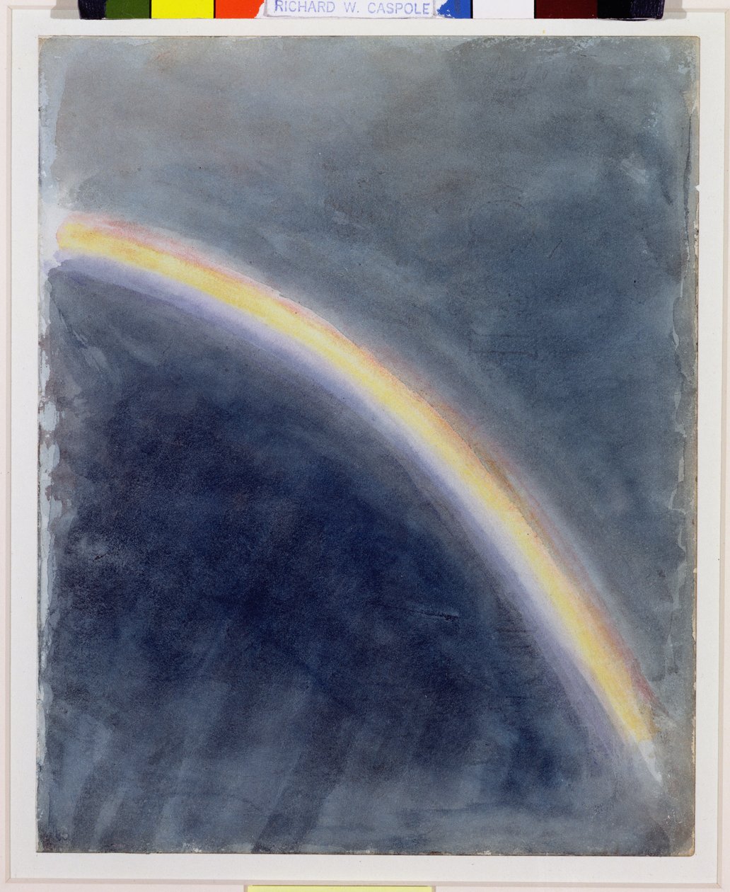 Studium nieba z Rainbow, 1827 autorstwa John Constable