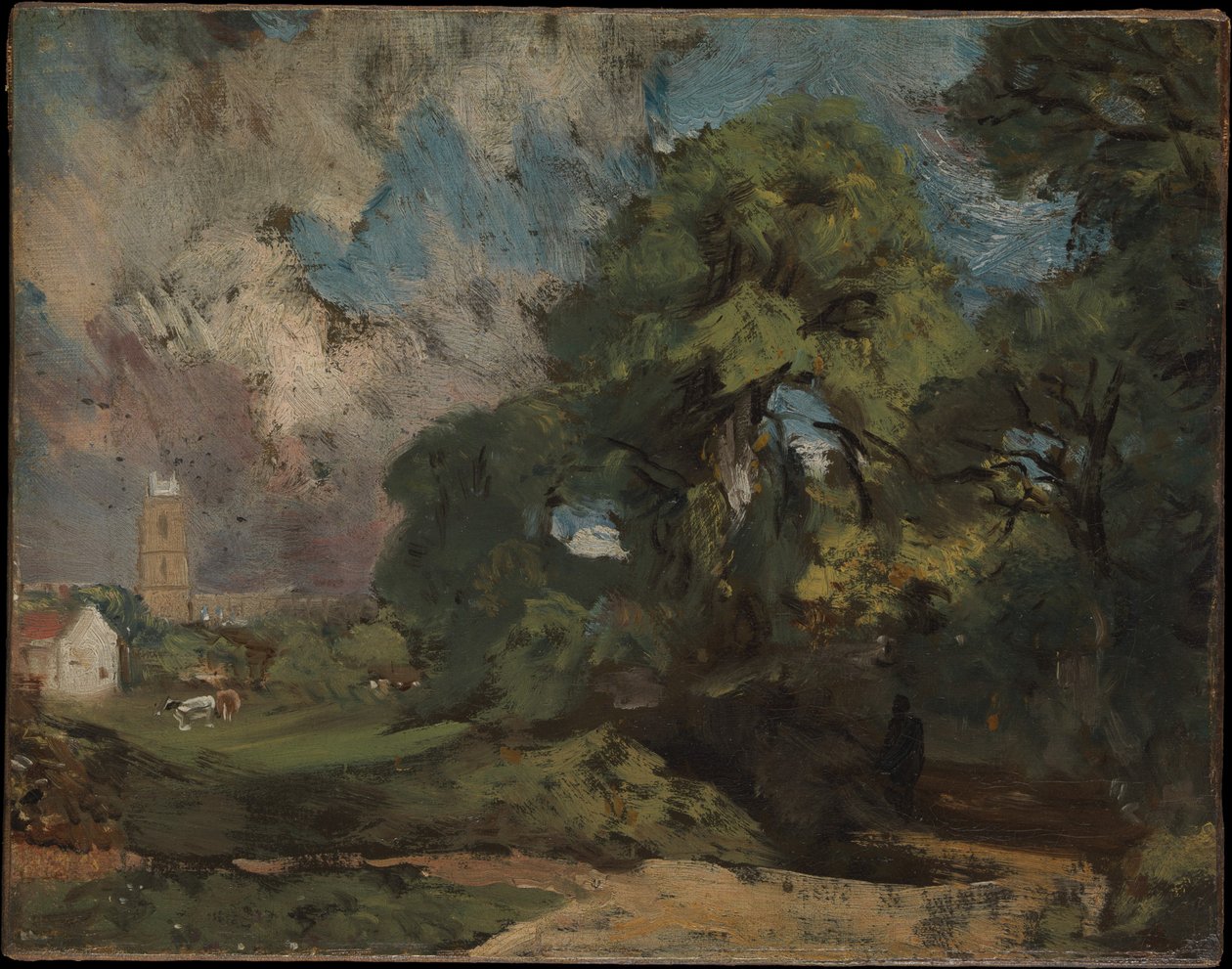 Stoke-by-Nayland autorstwa John Constable