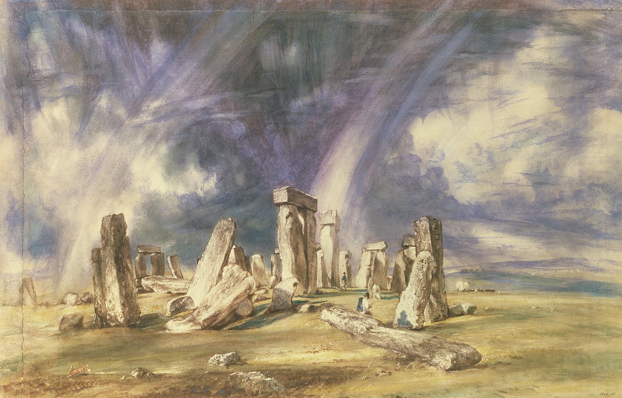 Stonehenge, 1835 autorstwa John Constable