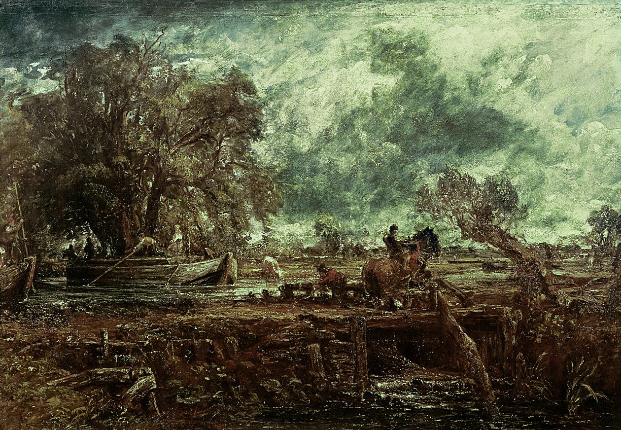 Studium dla Skaczącego Konia, ok. 1825 r. autorstwa John Constable