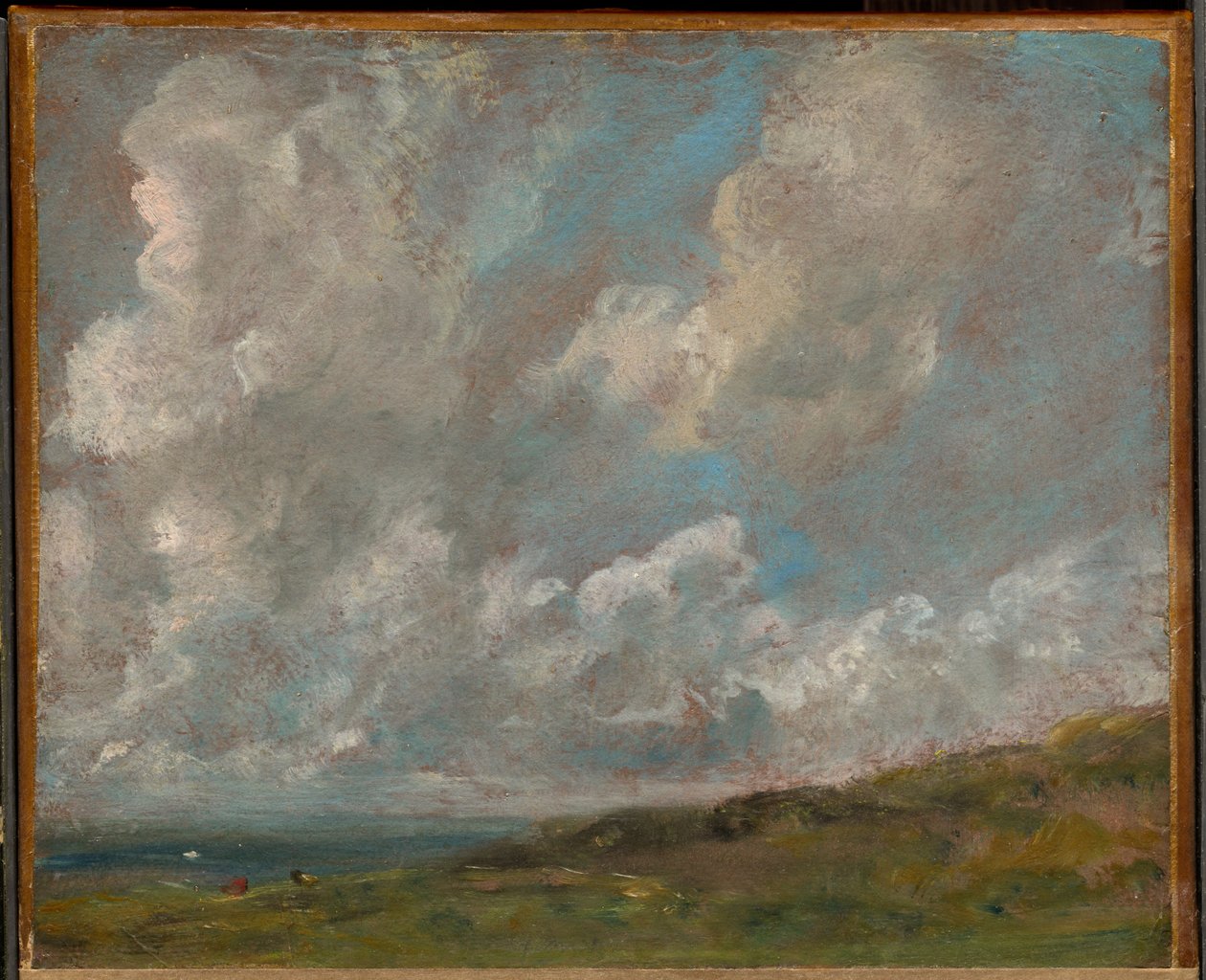 Studium chmur nad krajobrazem autorstwa John Constable