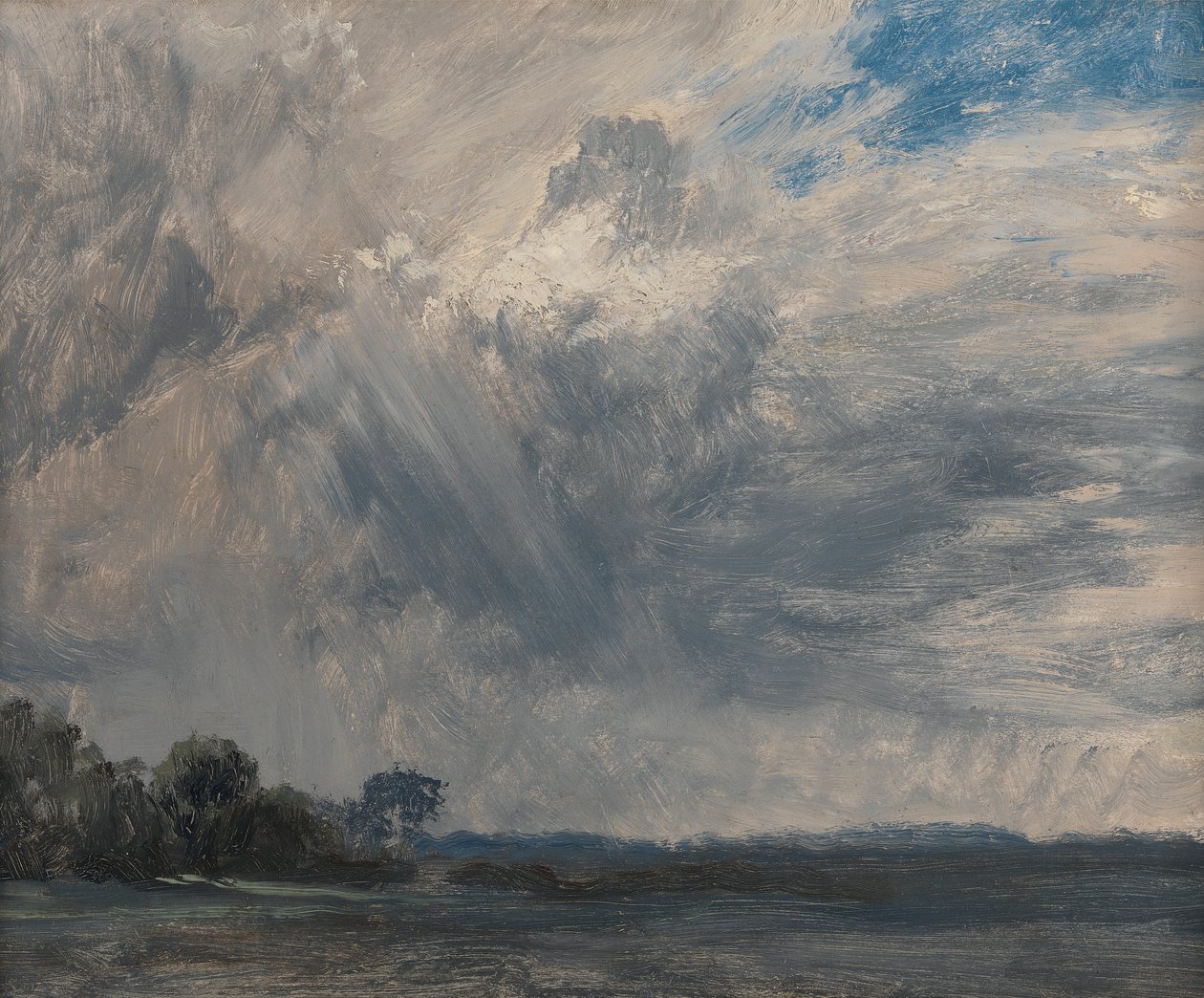 Studium pochmurnego nieba autorstwa John Constable