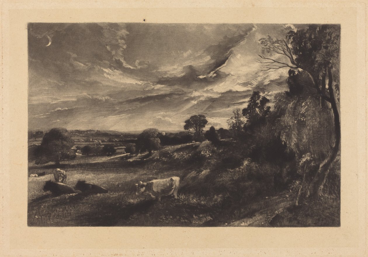 Letni wieczór autorstwa John Constable