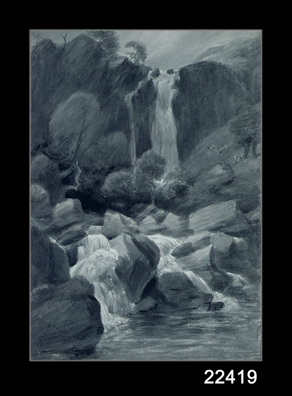 Taylor Ghyll, Sty Head, Borrowdale, 1806 autorstwa John Constable