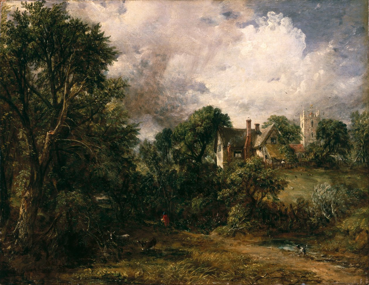 Farma Glebe, 1827 autorstwa John Constable