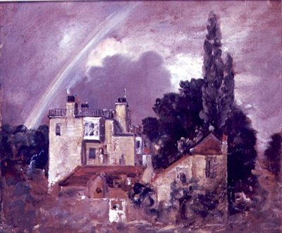 Gaj lub Dom Admirała, Hampstead, ok. 1821-22 autorstwa John Constable