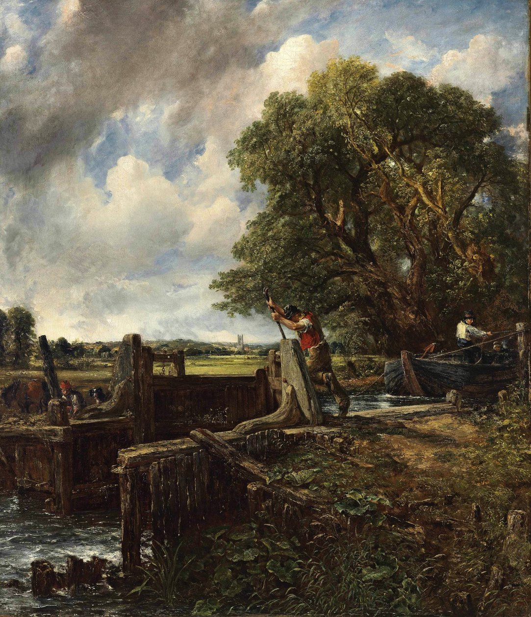 The Lock autorstwa John Constable