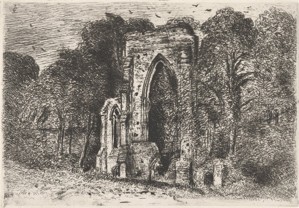 Ruiny opactwa Netley autorstwa John Constable