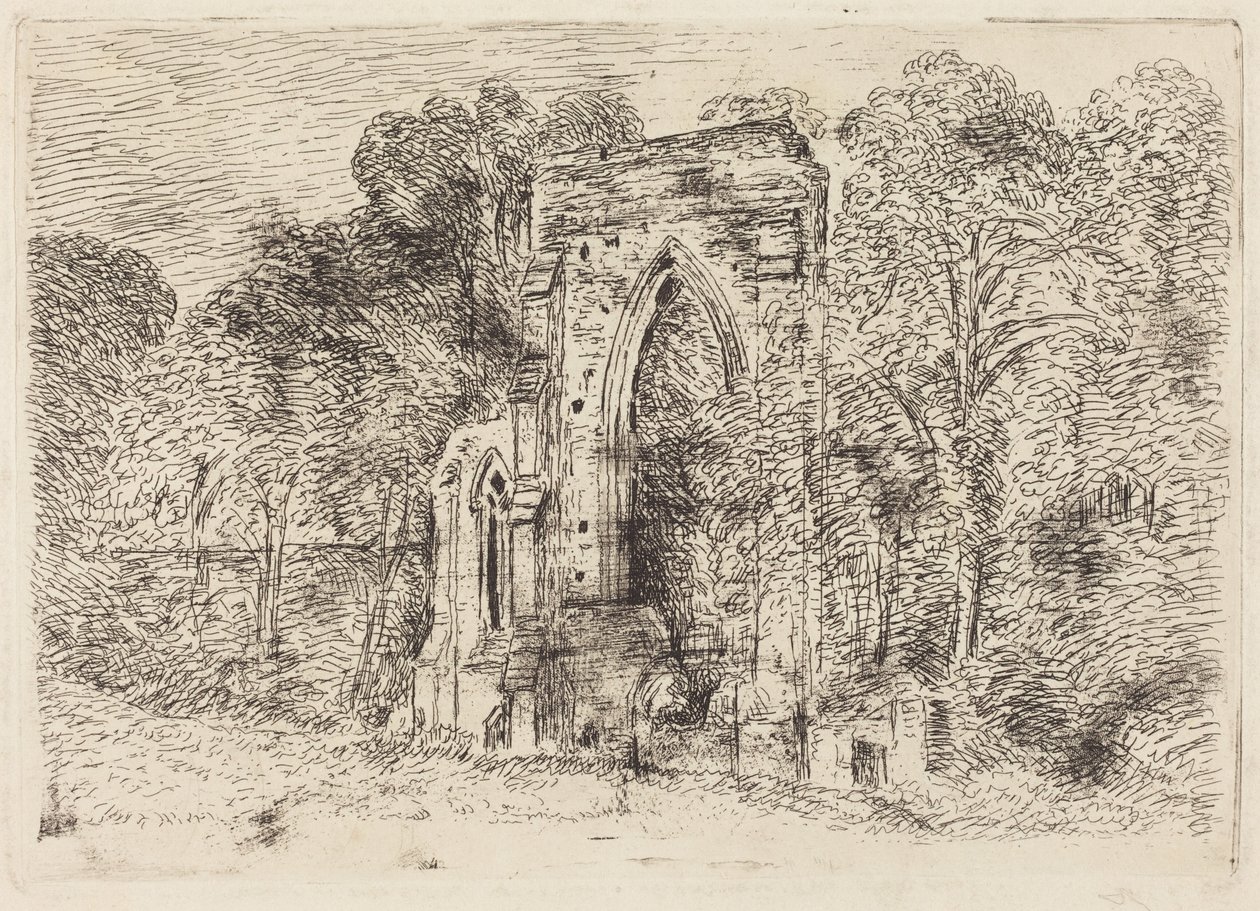 Ruiny opactwa Netley autorstwa John Constable