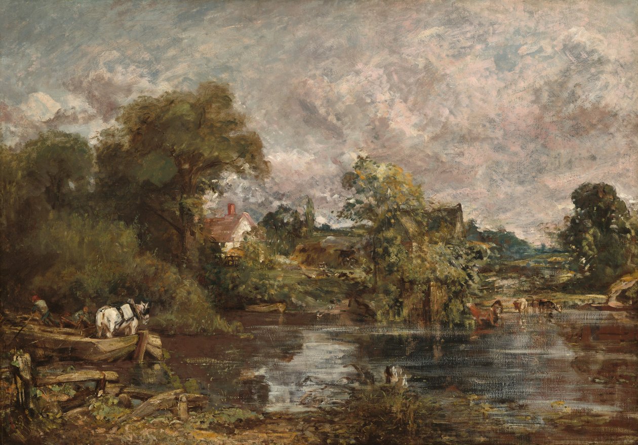 Biały koń autorstwa John Constable