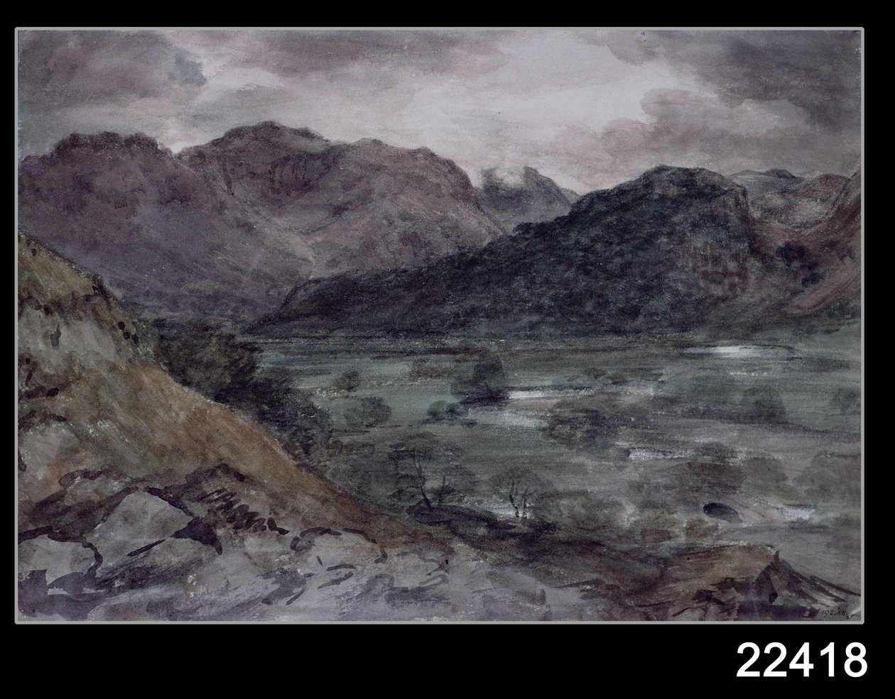 Widok w Borrowdale autorstwa John Constable