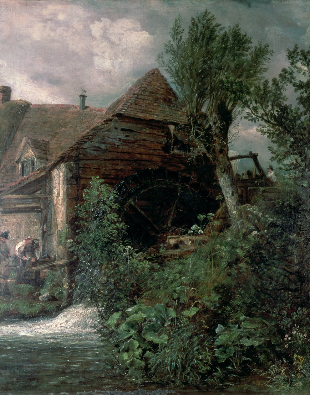 Młyn wodny w Gillingham, Dorset autorstwa John Constable