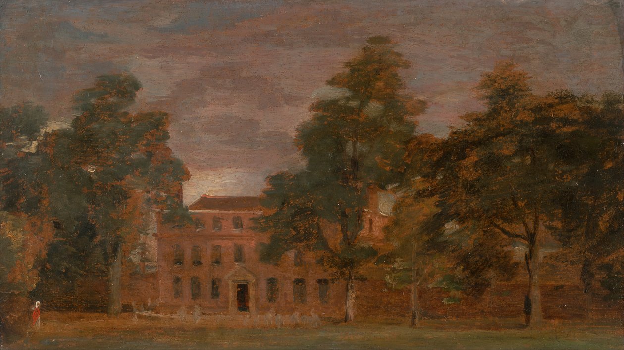 West Lodge, East Bergholt, w latach 1813-1816. autorstwa John Constable