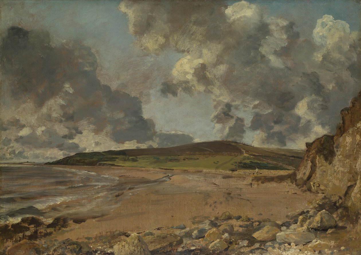 Zatoka Weymouth: zatoka Bowleaze i wzgórze Jordon, ok. 1930 r. 1817 autorstwa John Constable
