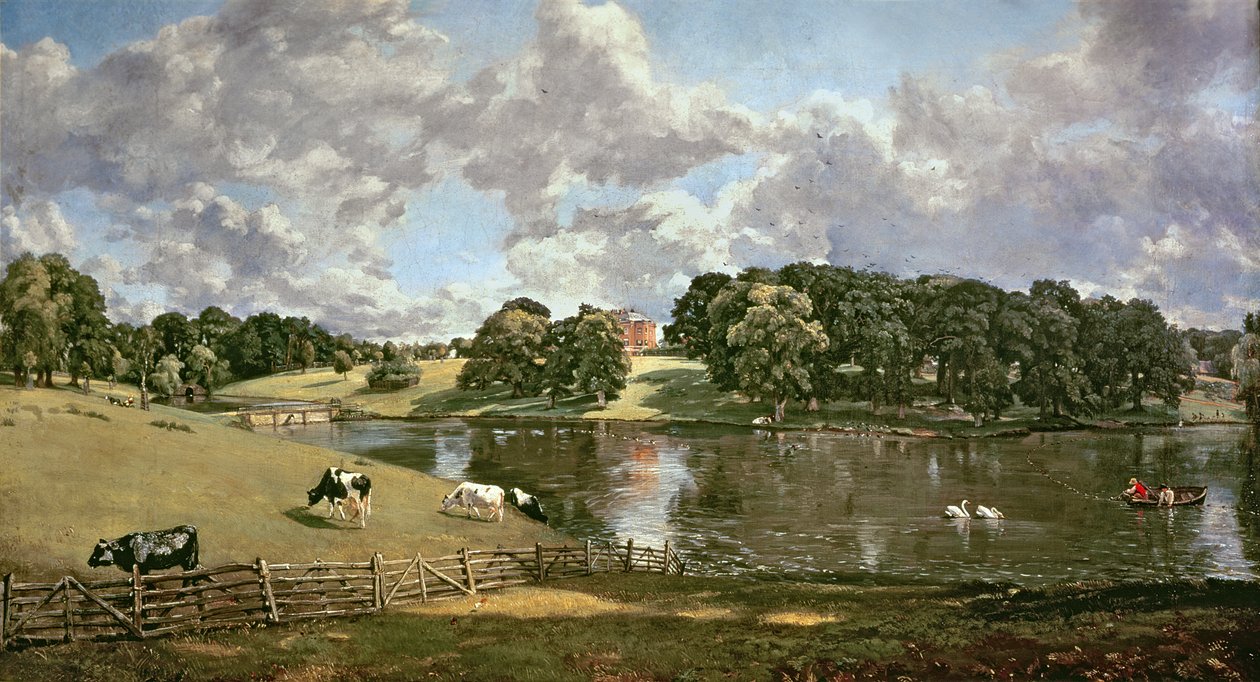Park Wivenhoe, Essex, 1816 r. autorstwa John Constable