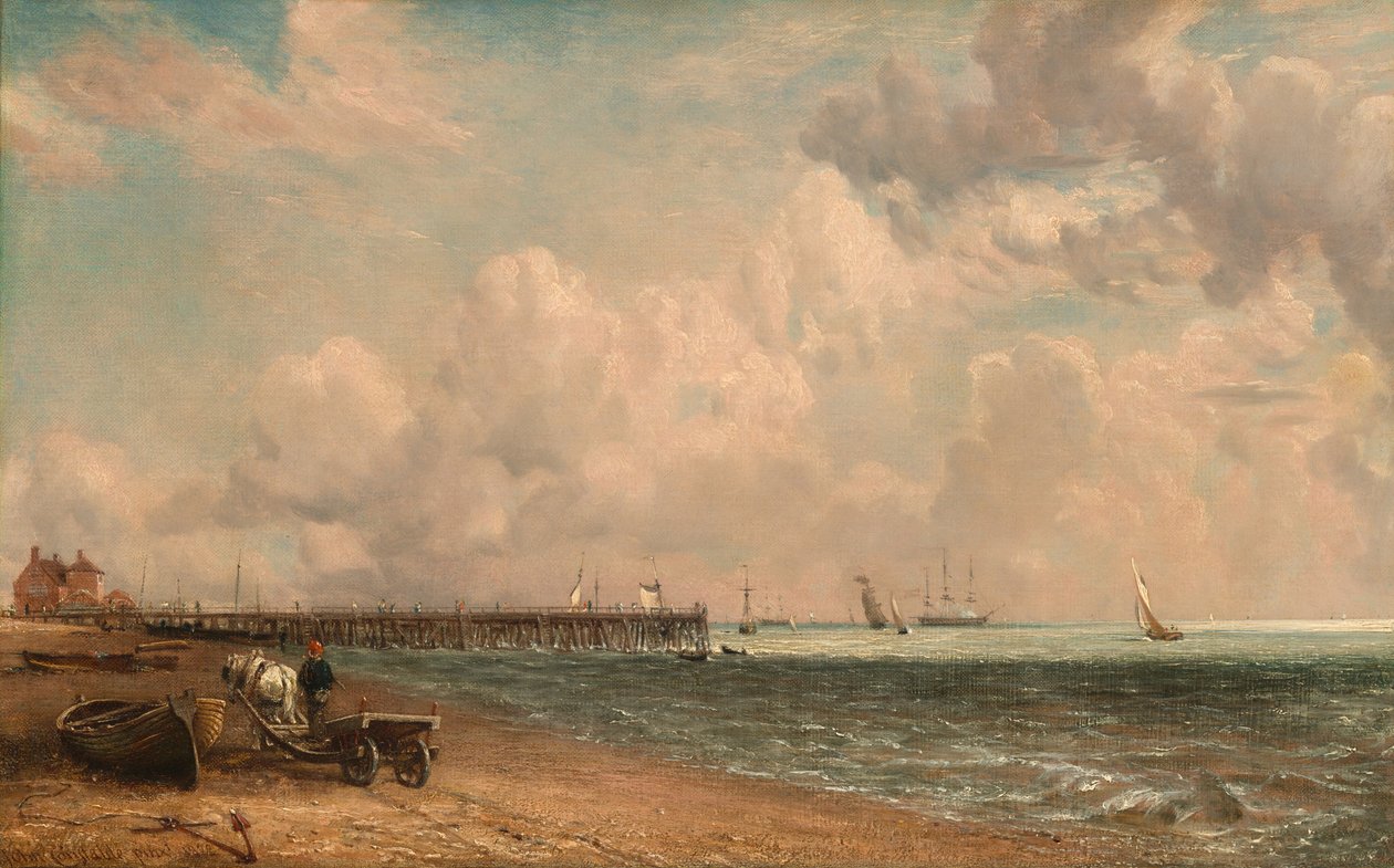 Molo w Yarmouth autorstwa John Constable