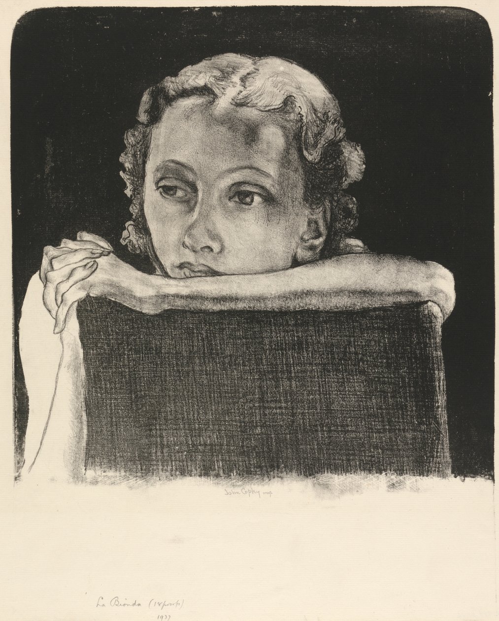 Blondynka autorstwa John Copley