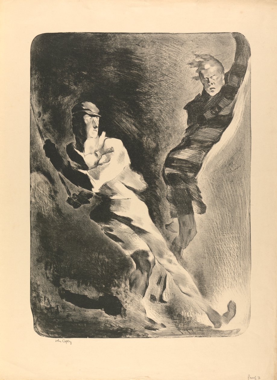 Rodzaj gry w hokeja autorstwa John Copley