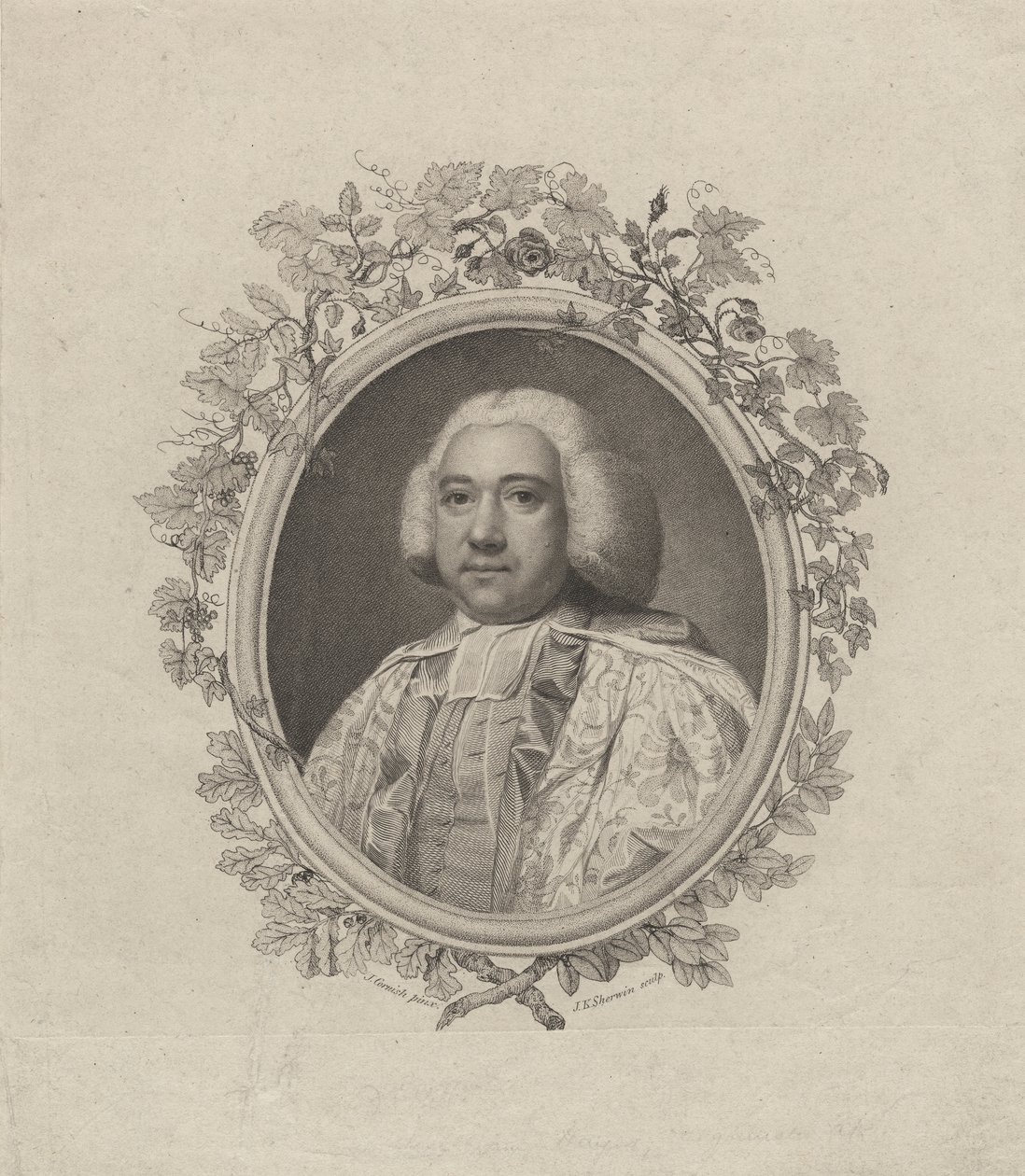 William Hayes, grawerowane przez Johna Keyse Sherwina (c.1751-90), c.1775 (Grawerowanie kropkowane) autorstwa John Cornish